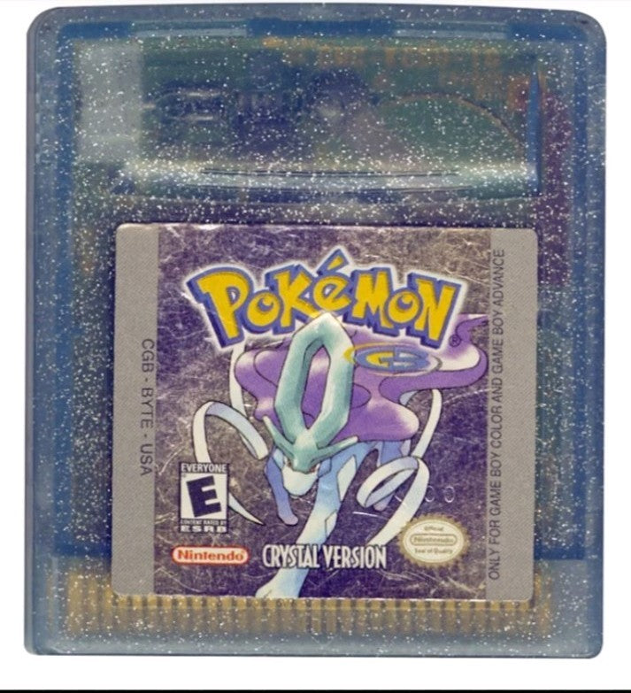 Pokemon Crystal GBC Cartridge Pre-Owned (Read Description)